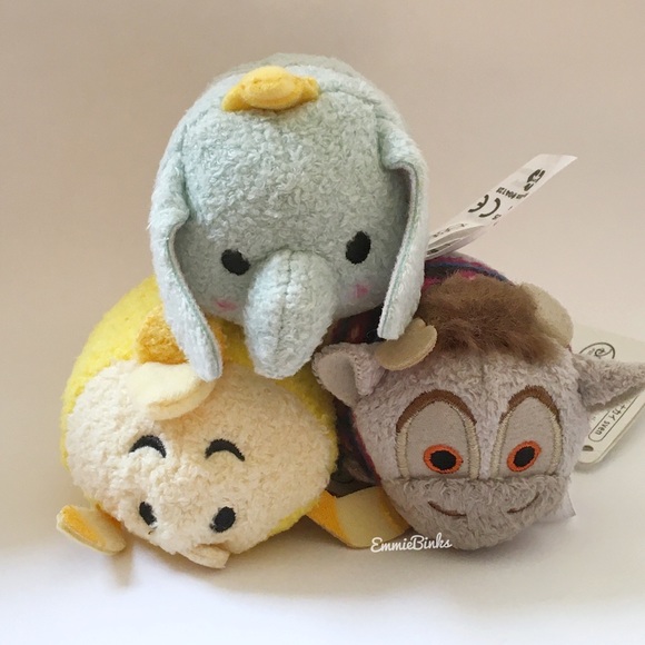 ✨3for$38 Set of 3 Disney Tsum Tsum Mini Plush Collectibles | Dumbo Lumiere Sven - Picture 15 of 16